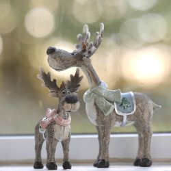 Rensdyr 26 cm med trklde 999014