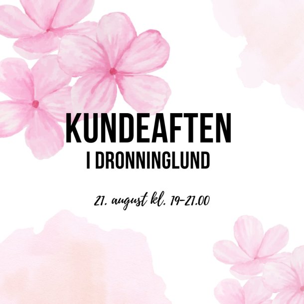 Kundeaften 21 august 