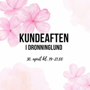 Kundeaften den 30 april
